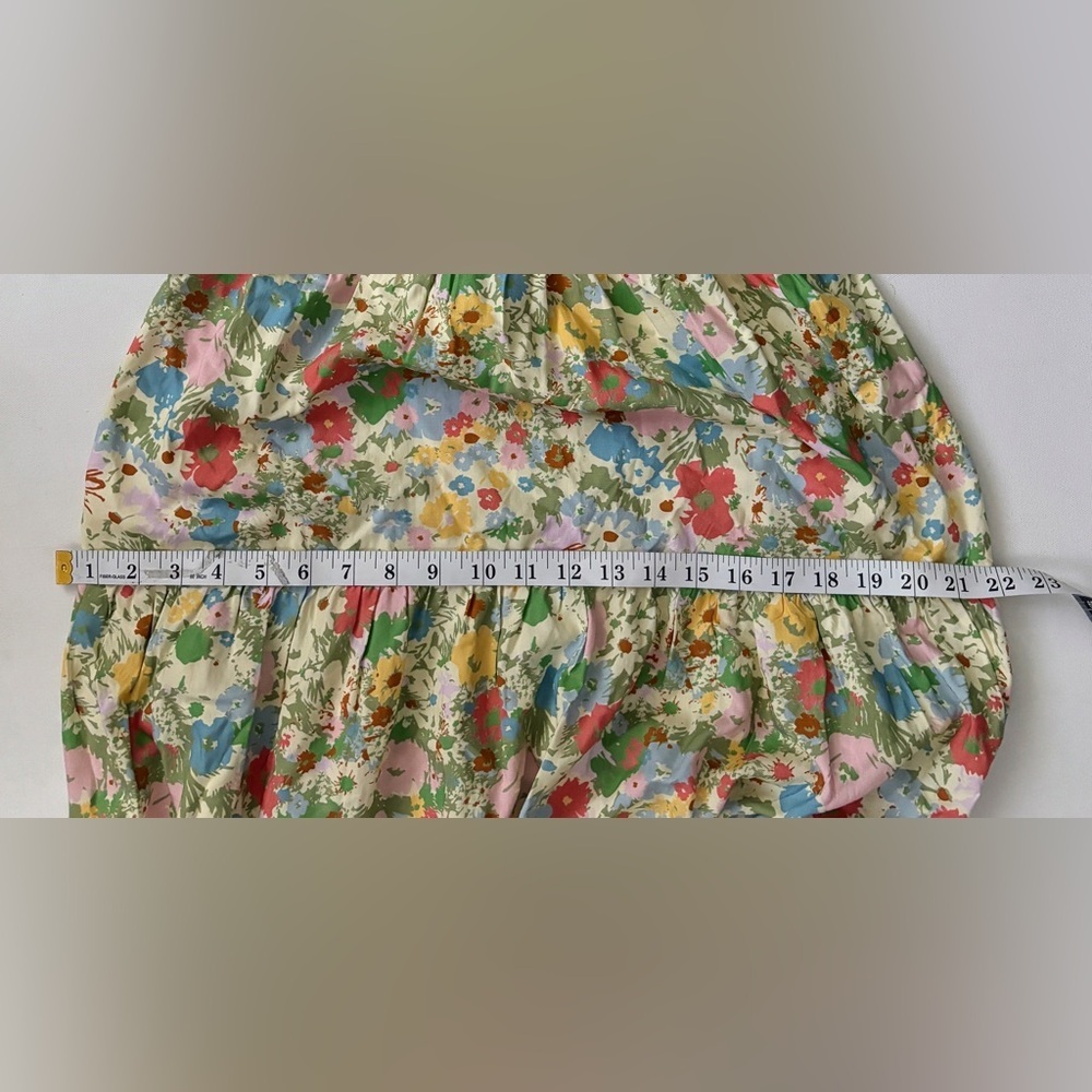 Hermoza x Julia Berolzheimer Colleen Cinched Tiered Bloom Dress S - Picture 11 of 11